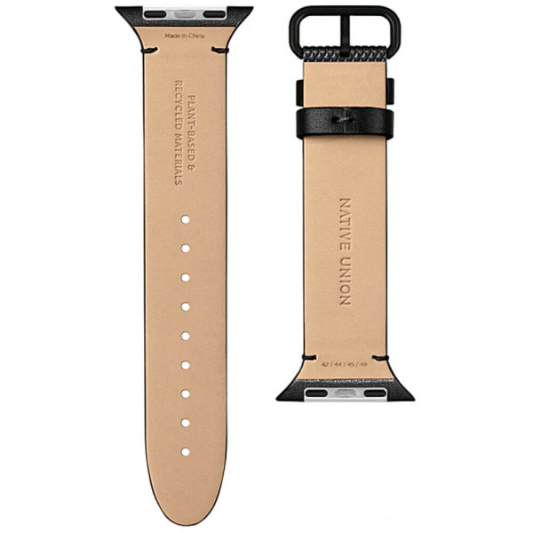 Ремешок Native Union (RE) Classic Band Black for Apple Watch 44/45/46/49mm (RESTRAP-AW-L-BLK)