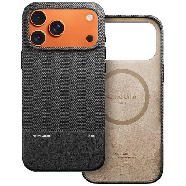 Чехол-накладка Native Union (RE) Classic Case Black for iPhone 17 Pro Max (RECLA-BLK-NP25PM)