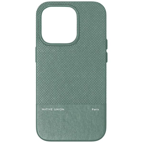Чехол-накладка Native Union (RE) Classic Case Slate Green for iPhone 16 Pro Max (RECLA-GRN-NP24PM)