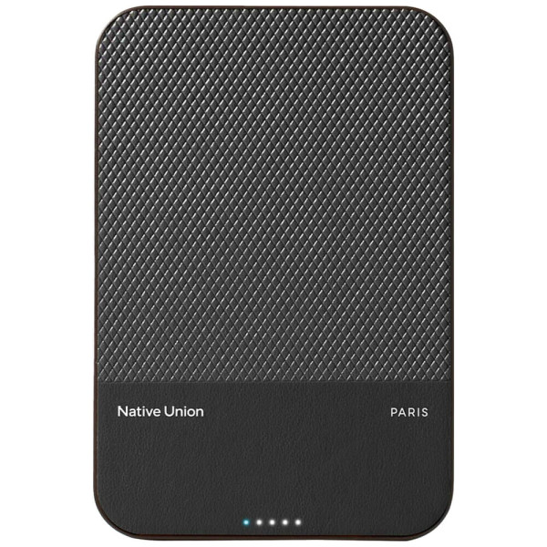 Дополнительный аккумулятор Native Union (Re) Classic Magnetic Power Bank Qi2 5 000mAh Black (PB-5KMS-BLK-Q2)
