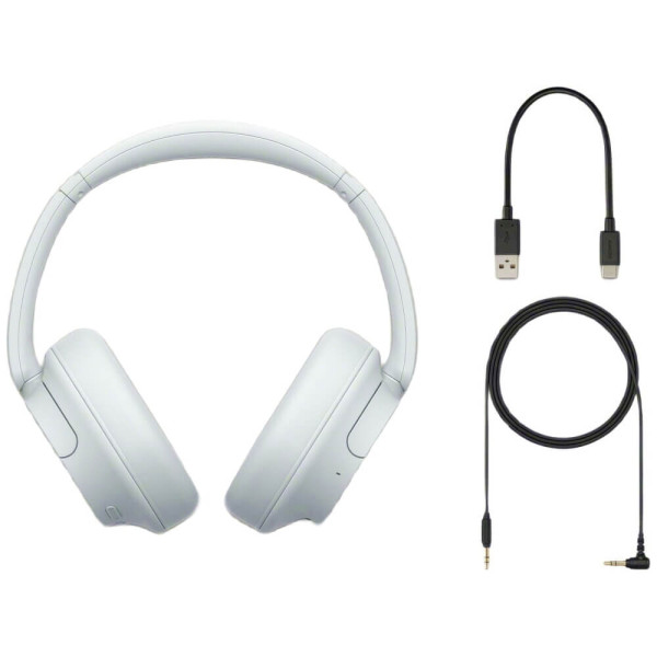 Наушники с микрофоном Sony WH-CH720N White (WHCH720NW.CE7) ГАРАНТИЯ 12 мес.