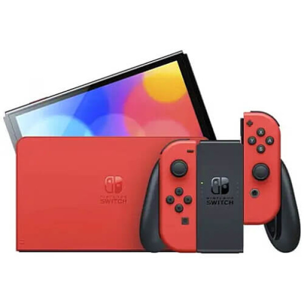 Портативная игровая приставка Nintendo Switch OLED Model Mario Red Edition