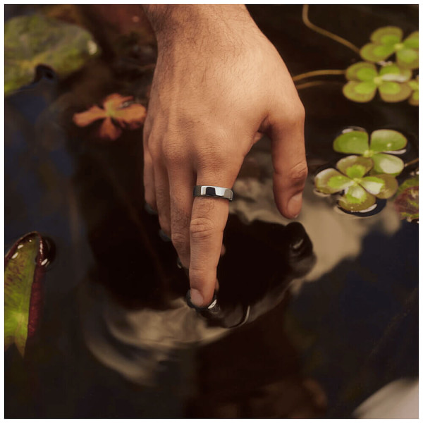 Смарт-кольцо Oura Ring 5 Silver Size 12 (JZ90-61403-12)