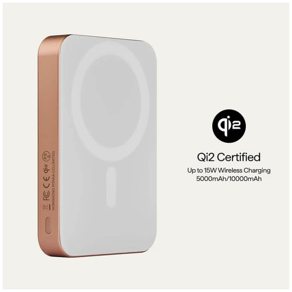 Внешний аккумулятор Pitaka Aramid Fiber Magnetic Power Bank Qi2 10000mAh Sunset (PBQ2502)