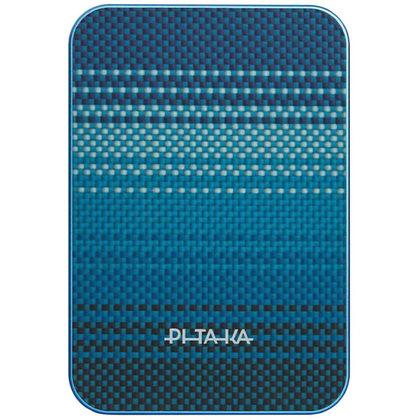Внешний аккумулятор Pitaka Aramid Fiber Magnetic Power Bank Qi2 10000mAh Moonrise (PBQ2503)