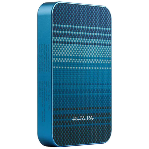 Внешний аккумулятор Pitaka Aramid Fiber Magnetic Power Bank Qi2 10000mAh Moonrise (PBQ2503)