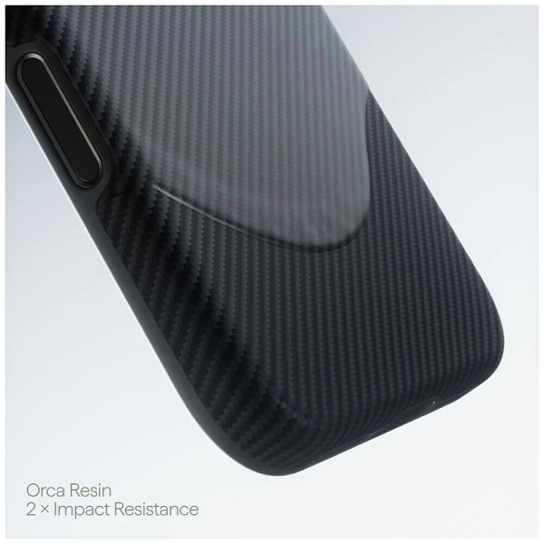 Чехол-накладка Pitaka Aramid UltraGuard Case Twill Black/Grey for iPhone 17 Pro Max (KI1701PBM)