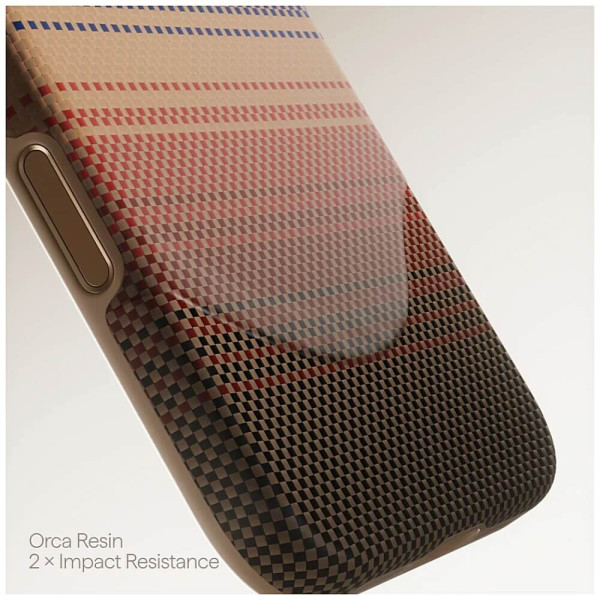 Чехол Pitaka Aramid UltraGuard Case Sunset for iPhone 17 Pro (KI1702BP)