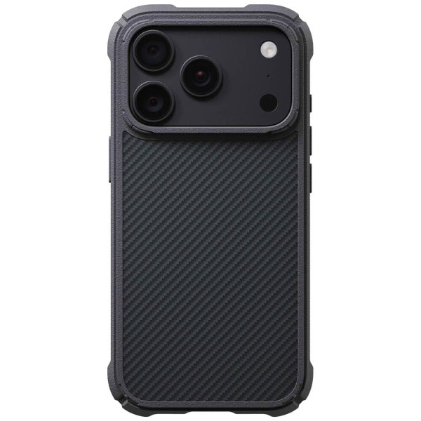 Чехол Pitaka Cairn Military Grade Protective Case Twill Black/Grey for iPhone 18 Pro Max/17 Pro Max (KI1801CPM2)