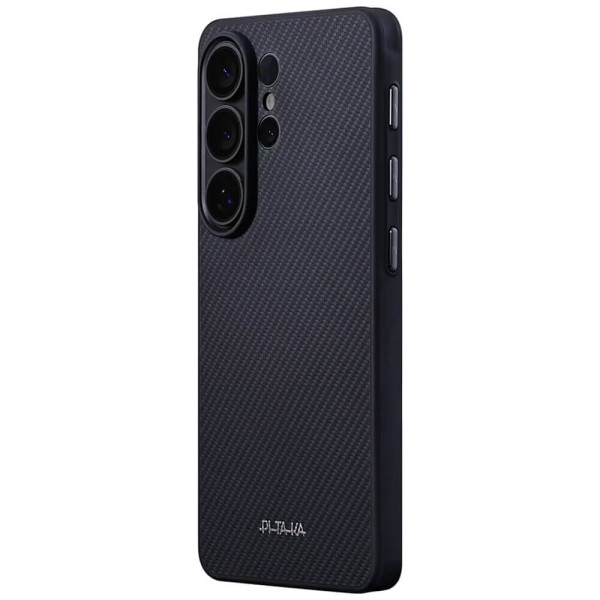 Чехол-накладка Pitaka Cairn ProGuard Case Classic Twill 600D Black/Grey for Samsung Galaxy S26 Ultra (PBS2601U)