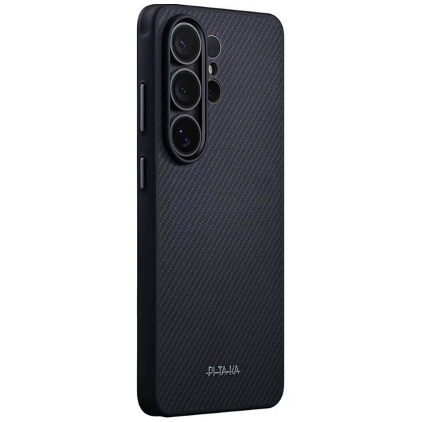 Чехол-накладка Pitaka Cairn ProGuard Case Classic Twill 600D Black/Grey for Samsung Galaxy S26 Ultra (PBS2601U)