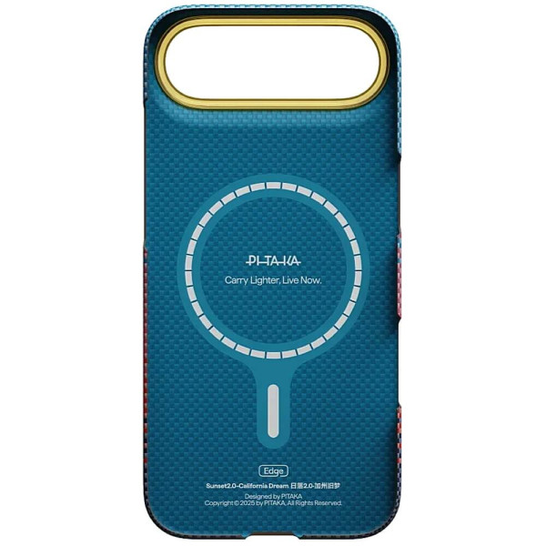 Чехол Pitaka Edge Ultra-Slim Case California Dream-03 for iPhone Air (SCD1703A)