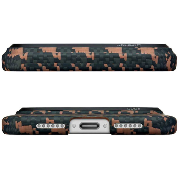 Чехол Pitaka Edge Ultra-Slim Case Happiness Rides Ebony for iPhone 17 Pro (HR1707P)