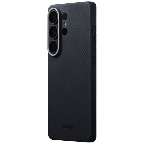 Чехол Pitaka Edge Ultra-Slim Case Classic Twill 600D Black/Grey for Samsung Galaxy S26 Ultra (KS2601U)