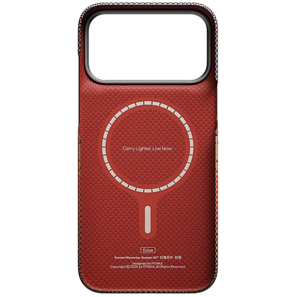 Чехол Pitaka Edge Ultra-Slim Case Sunset for iPhone 18 Pro/17 Pro (KI1802P)