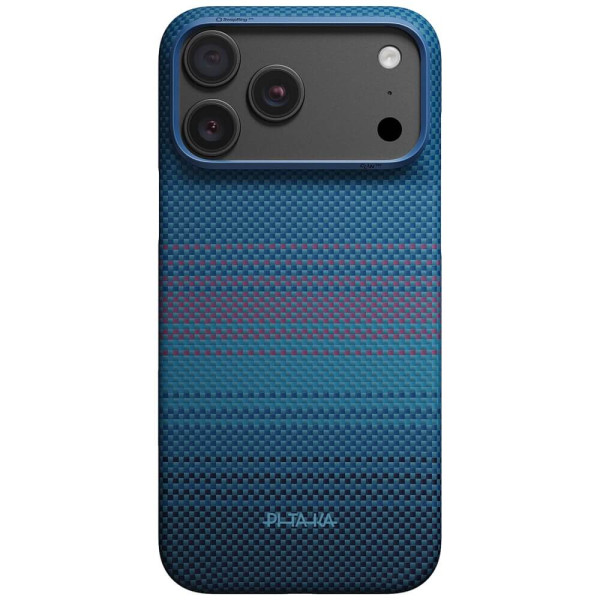 Чехол Pitaka Edge Ultra-Slim Case Nights-Midnight-01 for iPhone 18 Pro/17 Pro (KI1803P)