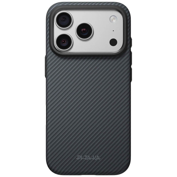 Чехол Pitaka Summa Supreme Craft Case Twill Black/Grey for iPhone 18 Pro/17 Pro (KI1801SP)