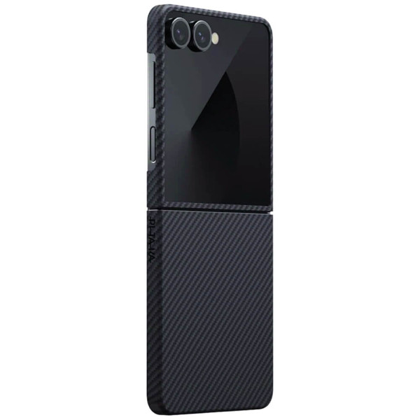 Чехол-накладка Pitaka Ultra-Slim Case Twill Black/Grey for Samsung Galaxy Z Flip 7 (FBFLIP7)