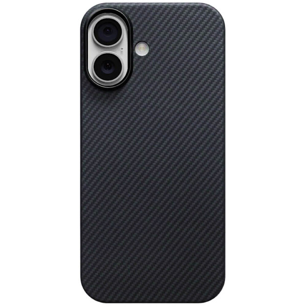Чехол-накладка Pitaka Ultra-Slim Case Twill Black/Grey for iPhone 17 (KI1701)