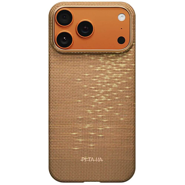 Чехол Pitaka Ultra-Slim Case Golden Glint for iPhone 17 Pro (KI1705AG)