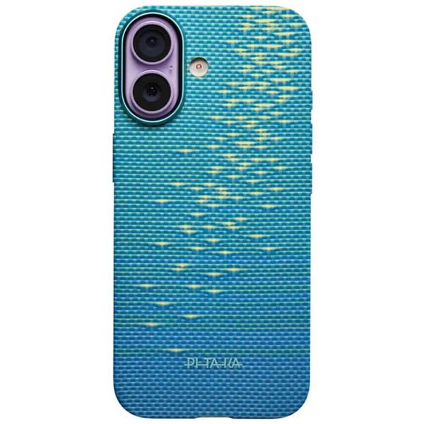 Чехол-накладка Pitaka Ultra-Slim Case Lucid Blue for iPhone 17 (KI1702AG)