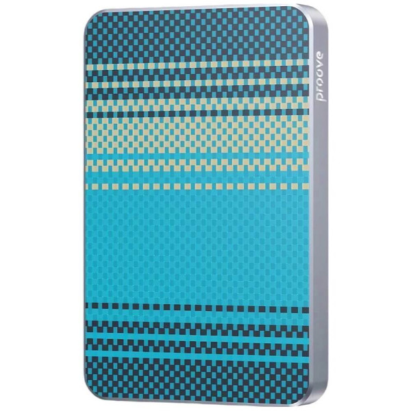 Внешний аккумулятор Proove Carbon Slim 5000mAh 20W/Qi 15W Nightfall (PBCS20010051)