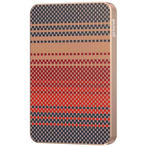 Внешний аккумулятор Proove Carbon Slim 5000mAh 20W/Qi 15W Glowrise (PBCS20010052)