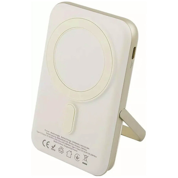 Внешний аккумулятор Proove Knight Magnetic 10000mAh 20W Beige (PBGI20012214)