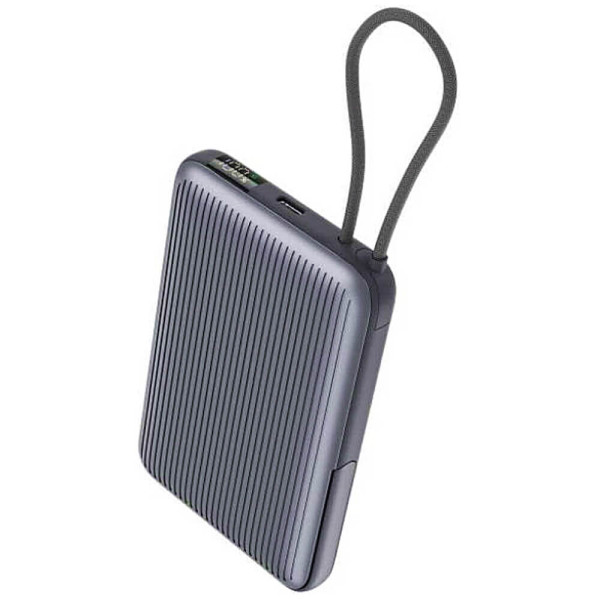 Внешний аккумулятор Proove Moon Rock 2 in1 10000mAh 22.5W Gray with Cable Type-C (PBR122012105)