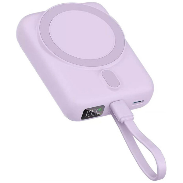 Внешний аккумулятор Proove Neutron 10000mAh 22.5W Qi 15W Purple (PBNE22022209)