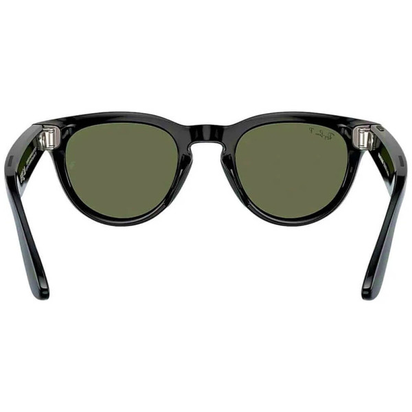 Смарт-очки Ray-Ban Meta Headliner Gen 2 Low Bridge Fit Standard Shiny Black Frame/G-15 GreenLenses (RW4013F 601/71 51-23)