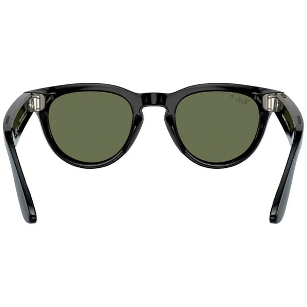 Смарт-очки Ray-Ban Meta Headliner Shiny Black Frame/Green Lenses (RW4009F 601/9A 50-23)