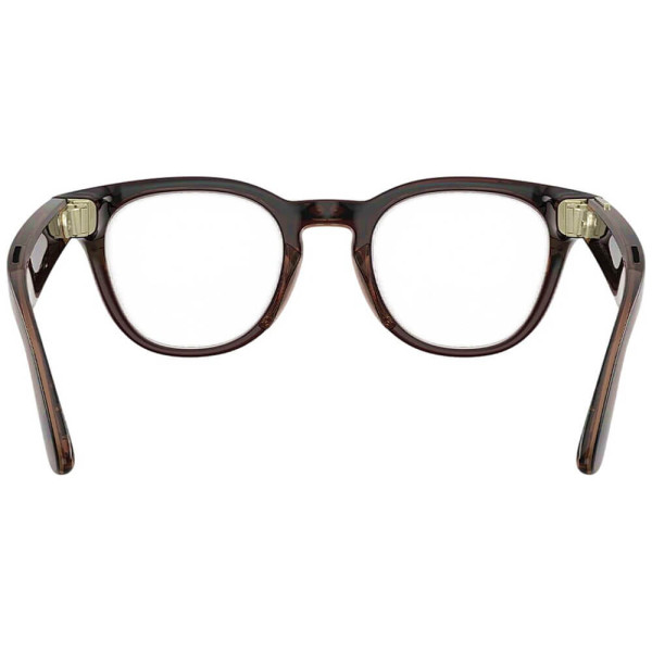 Смарт-очки Ray-Ban Meta Scriber Optics Gen 2 Transparent Umber Frame with Demo Lens (RW7002 8532 49-22)