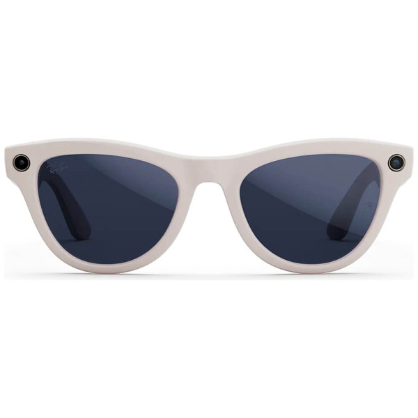 Смарт-очки Ray-Ban Meta Skyler Gen 2 Standard Shiny Chalky Gray Frame/Clear to Sapphire Transit.Lenses (RW4014 6700MF 52-20)