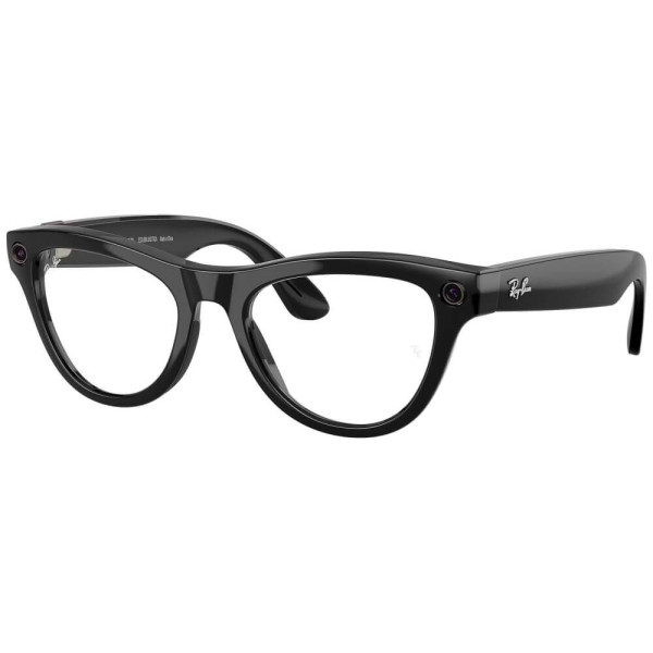 Смарт-очки Ray-Ban Meta Skyler Gen 2 St. Shiny Black Frame/Clear to Amethyst Transitions Lenses (RW4014 601/CH 52-20)