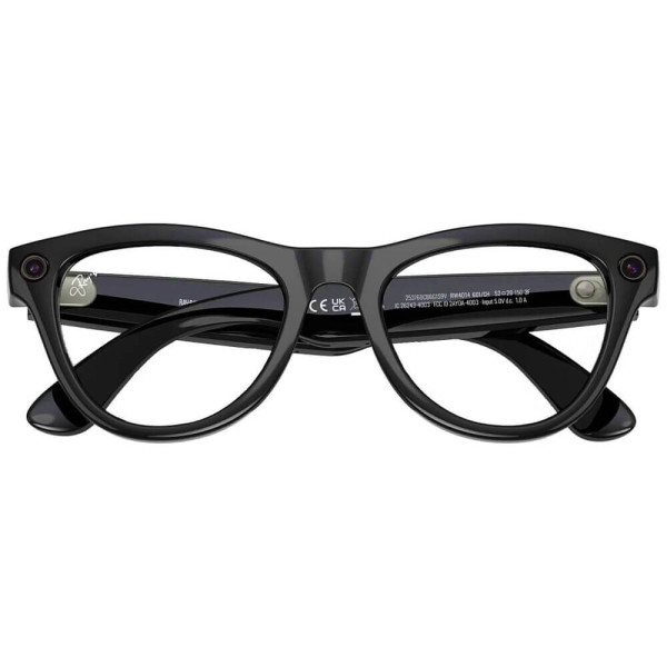 Смарт-очки Ray-Ban Meta Skyler Gen 2 St. Shiny Black Frame/Clear to Amethyst Transitions Lenses (RW4014 601/CH 52-20)