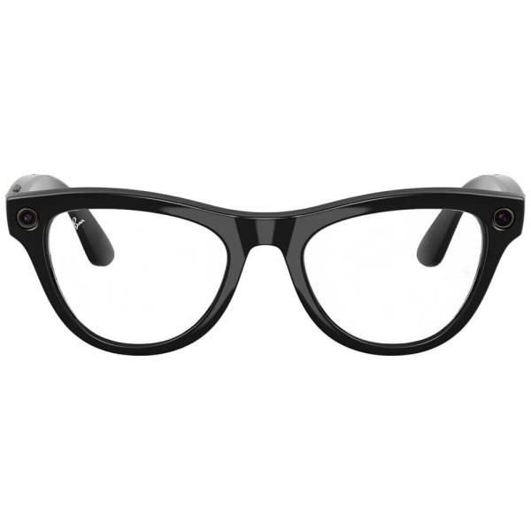 Смарт-очки Ray-Ban Meta Skyler Gen 2 St. Shiny Black Frame/Clear to Amethyst Transitions Lenses (RW4014 601/CH 52-20)