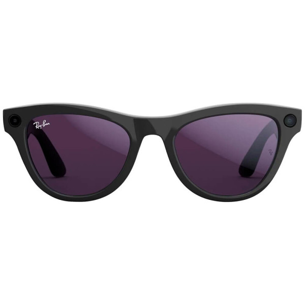 Смарт-очки Ray-Ban Meta Skyler Shiny Black/Amethyst Transitions (RW4010 601/CH 52-20)