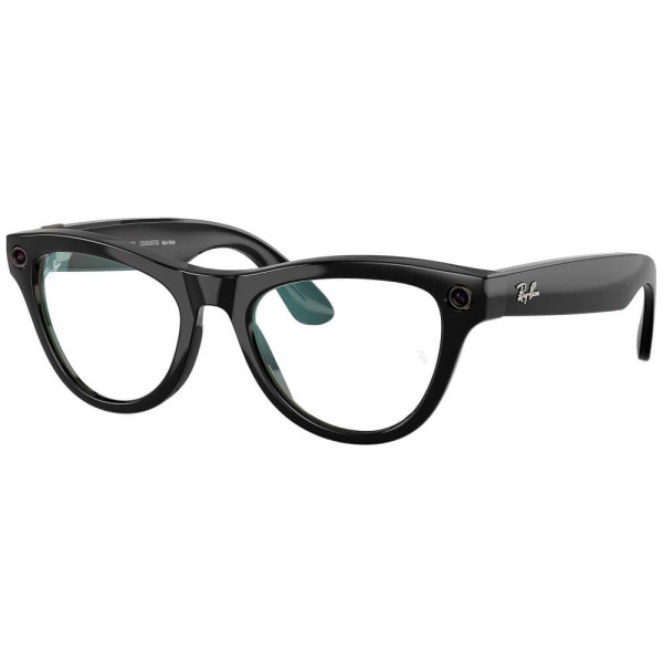 Смарт-очки Ray-Ban Meta Skyler Standard Shiny Black/Clear (RW4010 601/SB 52-20)