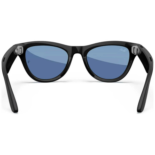 Смарт-очки Ray-Ban Meta Skyler Standard Shiny Black/Transitions Cerulean Blue (RW4010 601/MF 52-20)