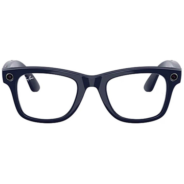 Смарт-очки Ray-Ban Meta Wayfarer Gen 2 Shiny Cosmic Blue/Clear Sapphire (RW4012 6628/MF 53-23)