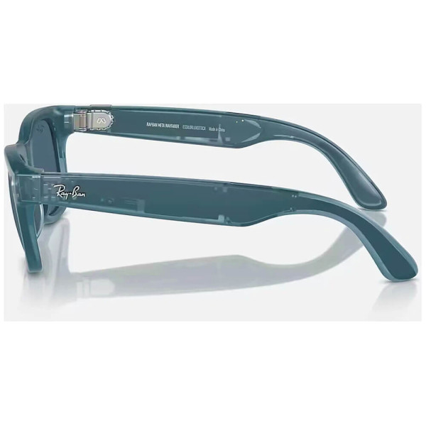 Смарт-очки Ray-Ban Meta Wayfarer Matte Jeans Frame Dusty Blue Lenses (RW4006 67552V 50-22)