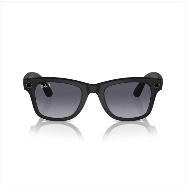 Смарт-очки Ray-Ban Meta Wayfarer Matte Black Frame Graphite Lenses (RW4006 601ST3 50-22) (Уценка)
