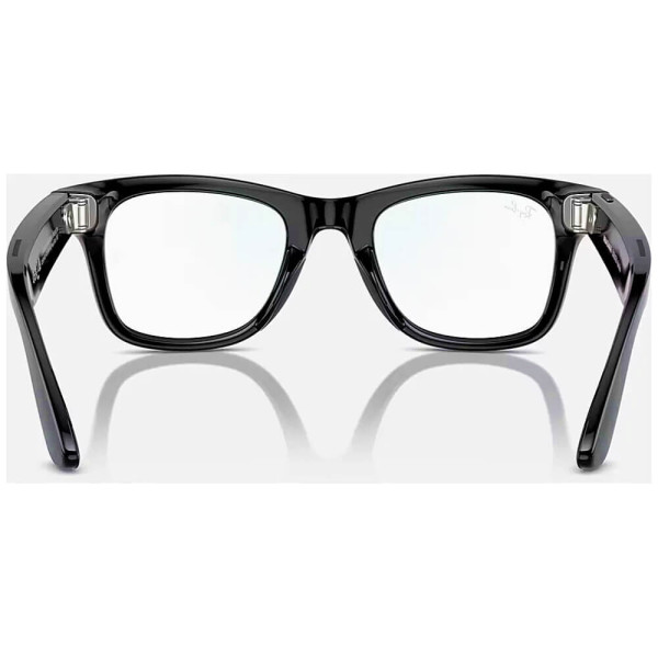 Смарт-очки Ray-Ban Meta Wayfarer Shiny Black Frame Clear Lenses (RW4006 601/SB 50-22)