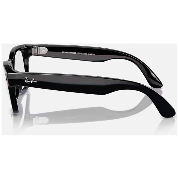 Смарт-очки Ray-Ban Meta Wayfarer Shiny Black Frame Clear Lenses (RW4006 601/SB 50-22)