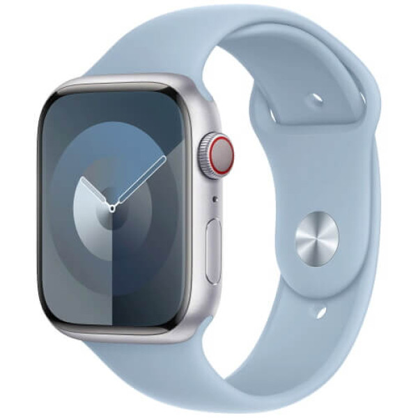 Ремешок Apple Watch 41/40/38mm Light Blue Sport Band M/L (MWMN3)