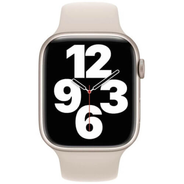 Ремешок Apple Watch 41/40/38mm Starlight Sport Band S/M (MT2U3)