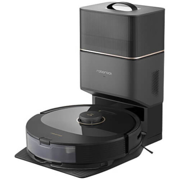 Робот-пылесос с влажной уборкой RoboRock Q8 Max Plus Black (Q8MP52-00) ГАРАНТИЯ 12 мес.