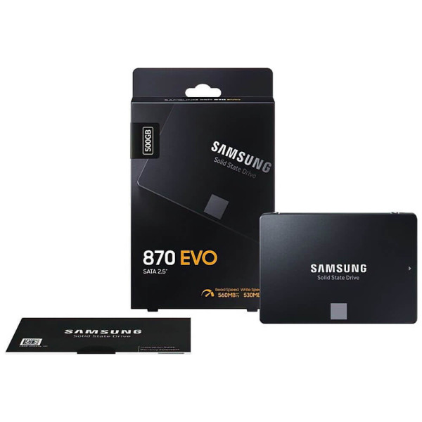 SSD-накопитель Samsung 870 EVO 500GB (MZ-77E500BW)