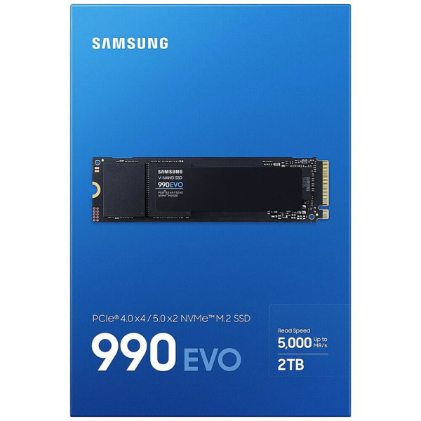 SSD-накопитель Samsung 990 EVO 2TB (MZ-V9E2T0BW)